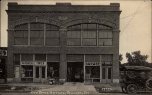 Dwight Illinois IL Orr Bros Garage C.R. Childs c1910 Real Photo Postcard