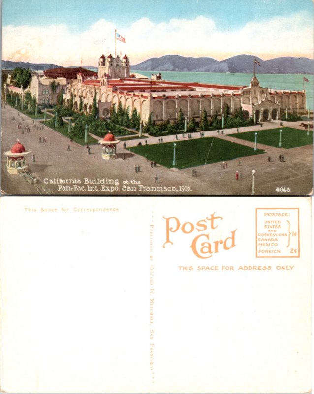 California Building at the Pan Pac Int. Expo, San Francisco, 1915 (11351