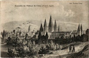 CPA Cluny Ensemble de l'Abbaye FRANCE (954351)
