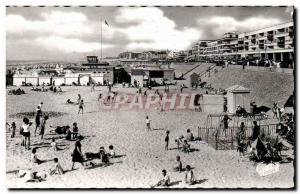 Berck Beach - The Beach and the & # 39Esplanade - Old Postcard