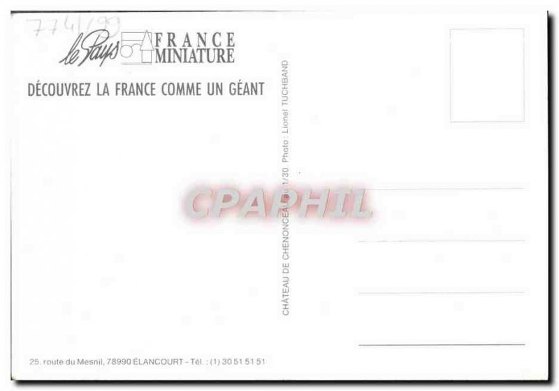 Modern Postcard Chateau Elancourt