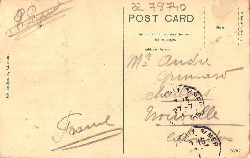 BR79740 st john s priory ruins chester    uk