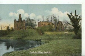 Scottish Postcard - Lincluden Abbey - Dumfriesshire - Ref 9433A