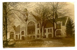 ME - South Berwick. Berwick Academy   *RPPC