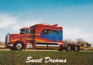 Semi Truck Sweet Dreams