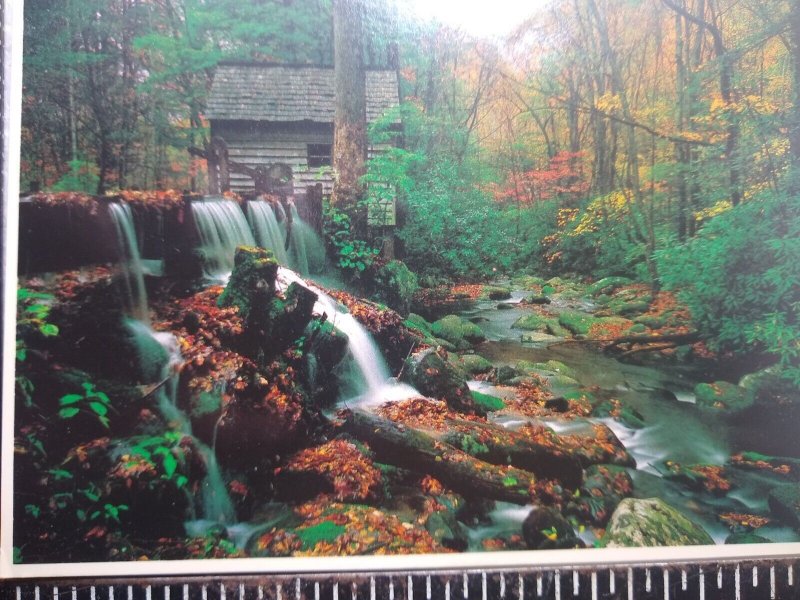 Postcard - Tub Mill On LeConte Creek, Great Smoky Mountains National Park - TN
