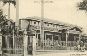 PC CPA NEW CALEDONIA, PACIFIC, NOUMÉA, HOTEL DE VILLE, Postcard (b19327)