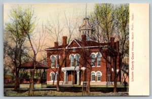 Court House  North Platte  Nebraska   Postcard  c1910