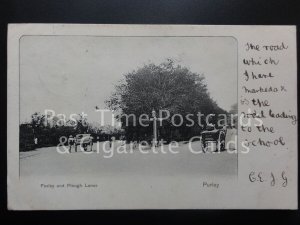 Surrey: Purley, Foxley & Plough Lanes c1904, Pub by Post Office, Purley (PM) cds