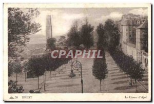 Brest - The Course Ajot - Old Postcard