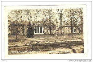 RP; Deerfield Academy, Massachusetts, PU-1939