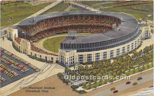 Municipal Stadium Cleveland, Ohio, OH, USA Stadium 1964 