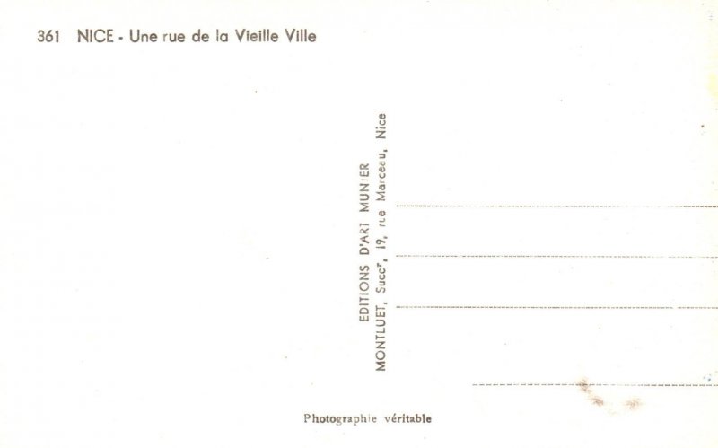 Rue de la Vielle Ville,Nice,France