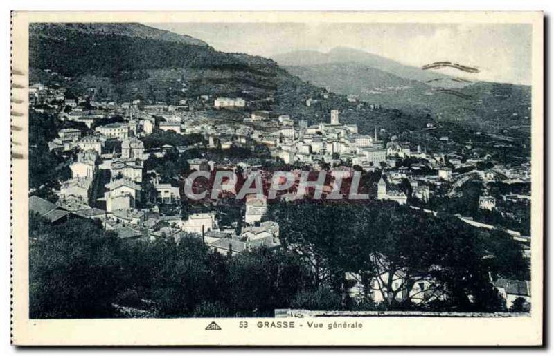 Old Postcard Grasse Vue Generale