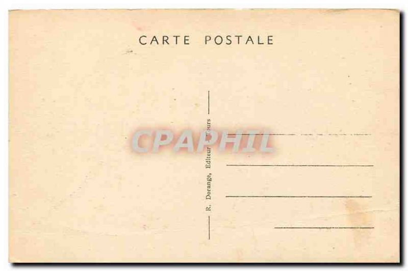 Old Postcard Lavardin L and Ch Le Chateau