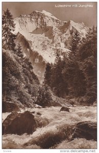 RP: Lutschine mit Jungfrau, Switzerland, 1930-40s