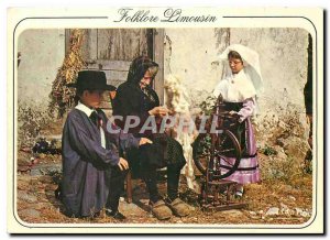 Postcard Modern Foklore Limousin