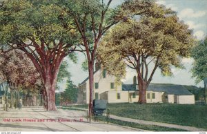 KEENE, New Hampshire, 1930-1950's; Old Cook House and Elm