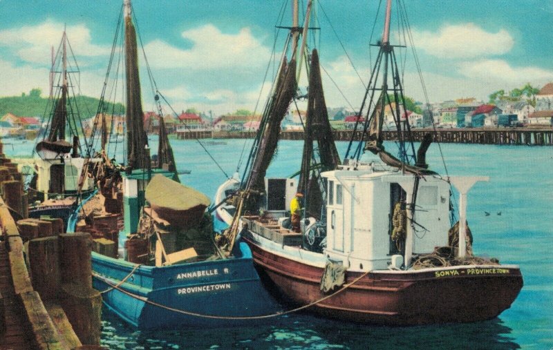 USA Massachusetts Fishing boats in Harbor Cape Cod 03.32