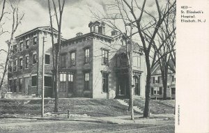 St. Elizabeth's Hospital, Elizabeth, New Jersey, Early Postcard, Unused 