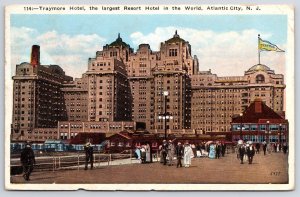 1932 Fountain Of Light Atlantic City New Jersey NJ Attraction Posted Postcard