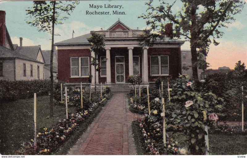 ROCHESTER, Minnesota, PU-1912; Mayo Library