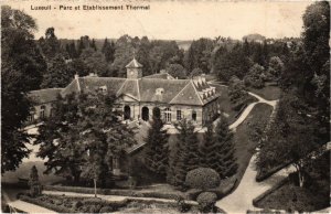 CPA Luxeuil-les-Bains Parc et Etabl. thermal (1273644)