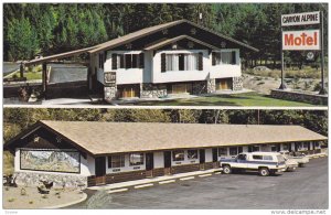 Canyon Alpine Motel, 3 miles North of BOSTON BAR , B.C. , Canada , PU-1968