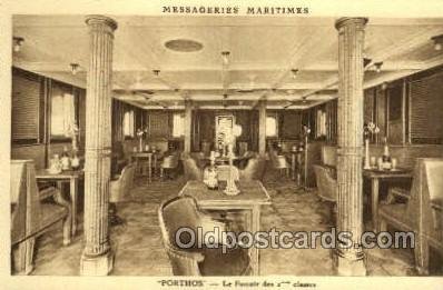 Messageries Maritimes Porthos Ship Unused 