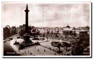 Old Postcard Trafalgar Square London