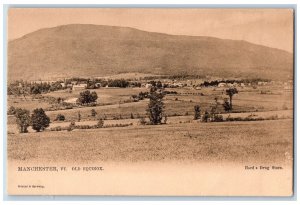 Manchester Vermont VT RPPC Photo Postcard Old Equinox Scene c1905's Tuck Antique