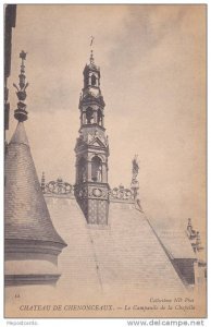 Le Campanile De La Chapelle, Chateau De Chenonceaux  (Indre et Loir), France,...