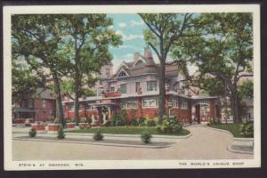 Stein's,Oshkosh,WI Postcard 