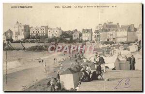 Old Postcard Parame The Beach and Pointe de Rochebonne