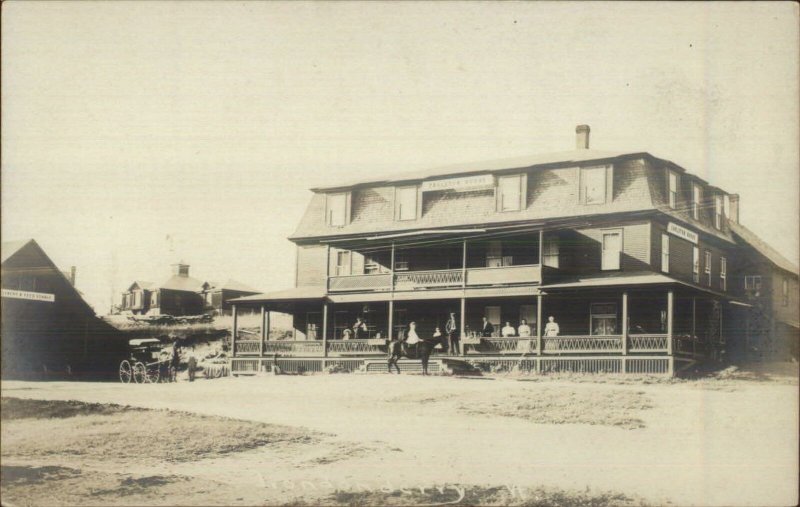 Londonderry VT Carleton House c1910 Real Photo Postcard