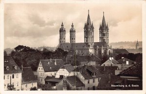 A115 Germany Naumburg ad Saale Cathedral RPPC vintage postcard