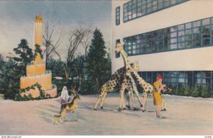 PROVIDENCE , Rhode Island , 1930-40s ; Christmas at The Calart Building