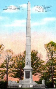 Indiana Lafayette Soldiers' Monument Tippecanoe Battlefield