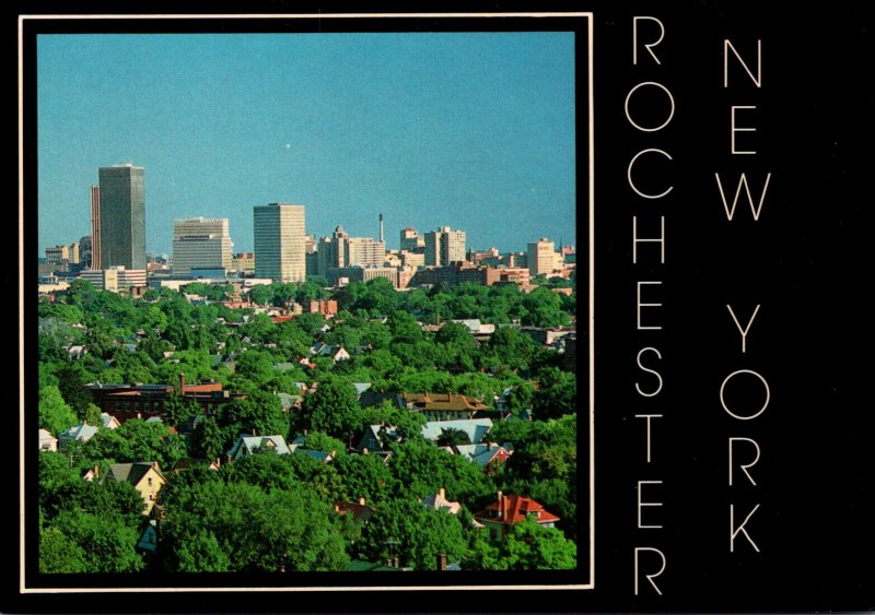 New York Rochester Panoramic View