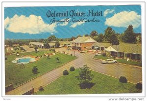 Colonial Court Hotel , Greenville , South Carolina, PU-1966