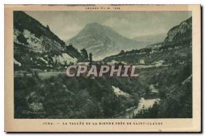 Postcard Old Jura la Vallee of Bienne near St. Claude