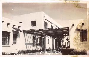 D42/ Gallup New Mexico NM Real Photo RPPC Postcard Casa Linda c30s