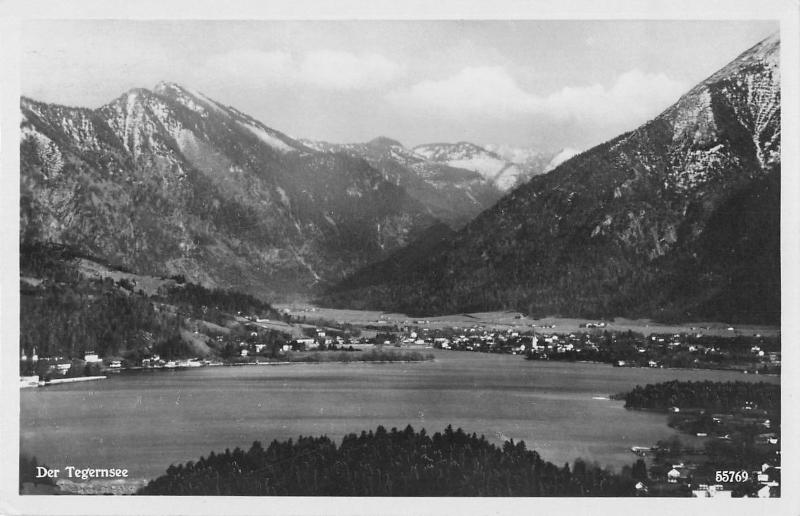 BG37495 der tegernsee real photo germany