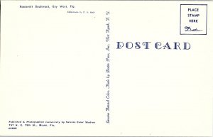 Chrome ROAD SCENE Key West Florida FL AH8924