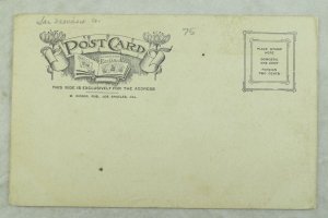 C.1906 San Francisco Earthquake Van Ness Ave. Vintage Postcard P97