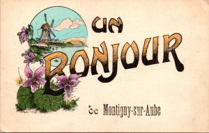 France Montigny-sur-Aube Un Bonjour n