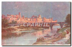 Old Postcard Cite Carcassonne