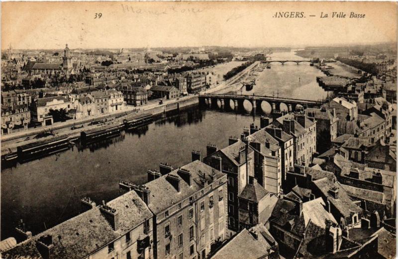 CPA ANGERS - La Ville Basse (296722)