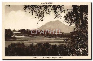 Old Postcard Royat The Gulf of Puy de Dome