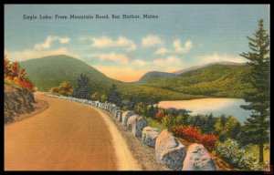 Eagle Lake, From Mountain Road, Bar Harbor, Me